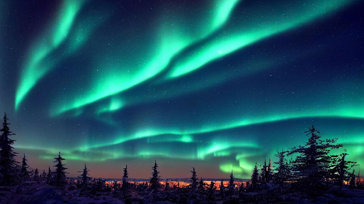 Enchanting Aurora Borealis Display in Churchill, Manitoba