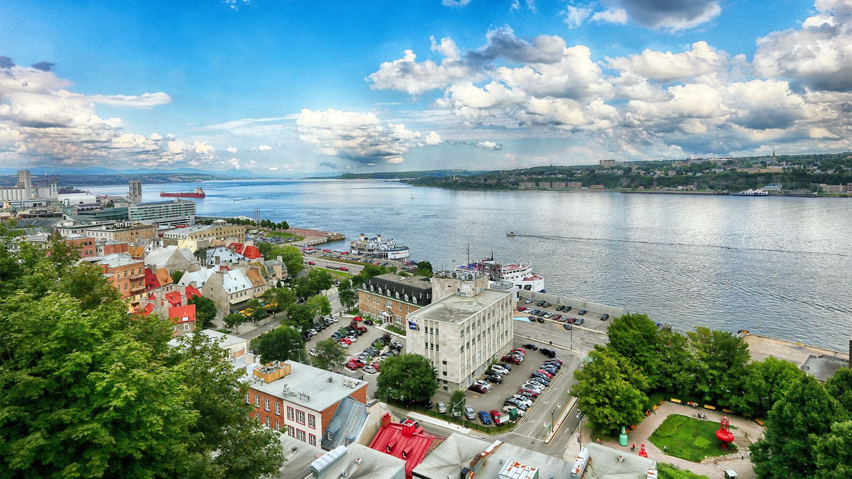 Enchanting View of Quebec City, Quebec